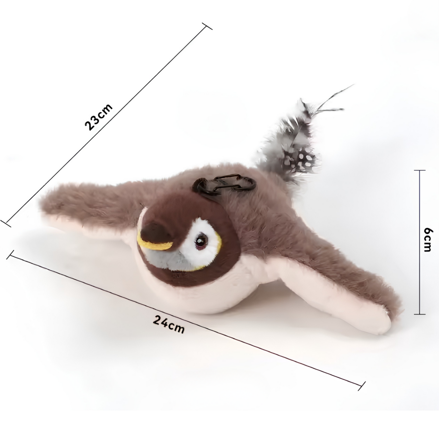 Pájaro Interactivo para Gatos · Juguete que Canta y Aletea | Bulgo